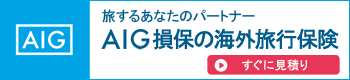 旅するあなたのパートナーAIG